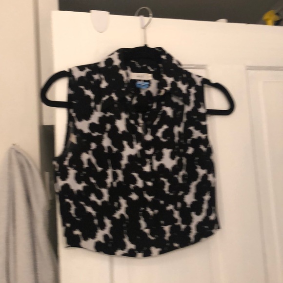 A.L.C. Betti Silk Cropped Blouse - Picture 4 of 8